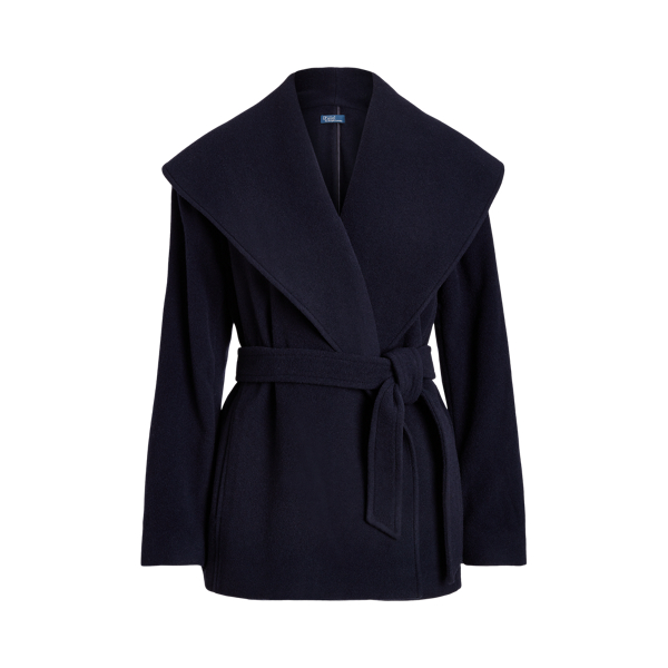 Manteau portefeuille en laine melton Polo Ralph Lauren en 1