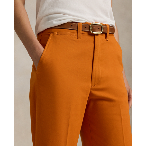 Chino Wide-Leg Pant