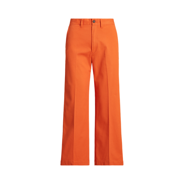 Pantalon chino à jambe large