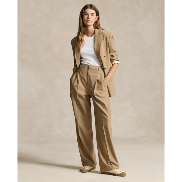 Women s Brown Designer Trousers Ralph Lauren SI