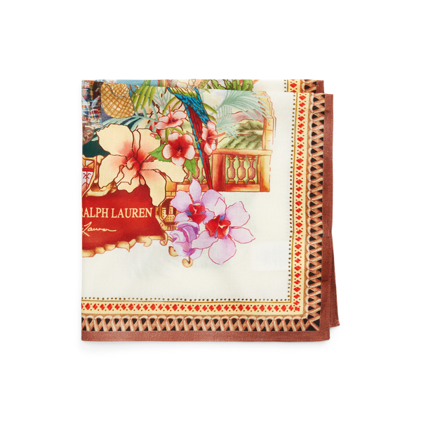 Baumwollschal mit Polo Bear Polo Ralph Lauren in Multi 2