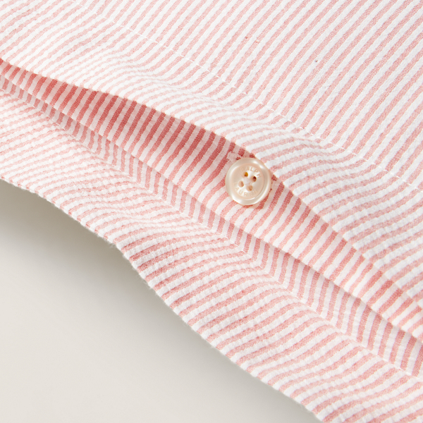 Pink Seersucker Stripe Throw Pillow Ralph Lauren Home 2