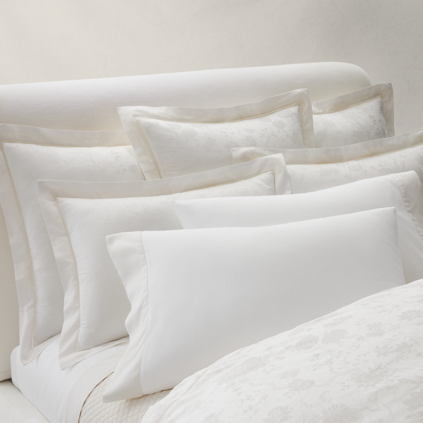 Ralph Lauren Home Organic Cotton Bethany Jacquard Sham 12