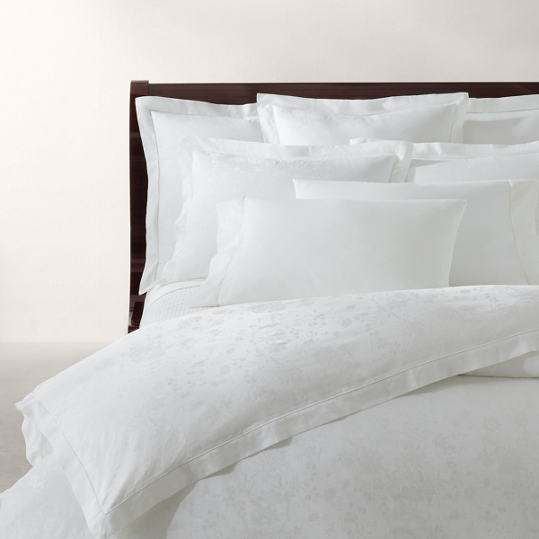 Ralph Lauren Home Organic Cotton Bethany Jacquard Sheeting 11