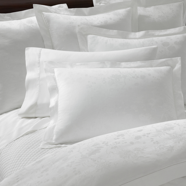 Ralph Lauren Home Organic Cotton Bethany Jacquard Sheeting 12
