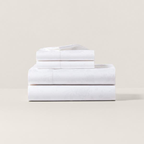 Ralph Lauren Home Organic Cotton Bethany Jacquard Sheeting 1