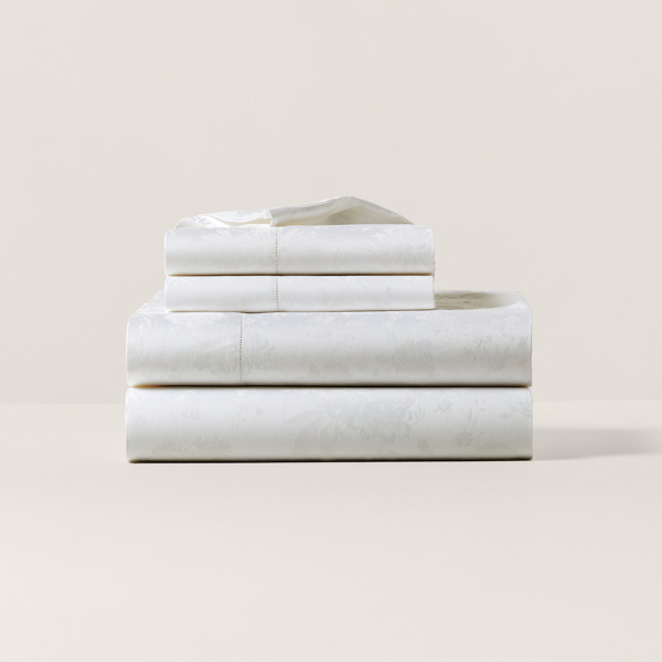 Organic Cotton Bethany Jacquard Sheeting | Ralph Lauren