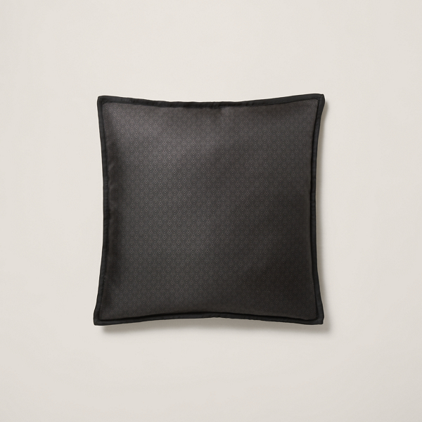 Black Percy Throw Pillow Ralph Lauren Home 1