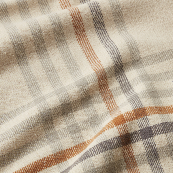 Natural Wheaton Throw Blanket Lauren Home 3