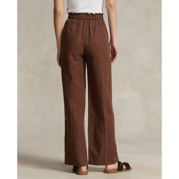 Silk-Blend Wide-Leg Pant | Ralph Lauren