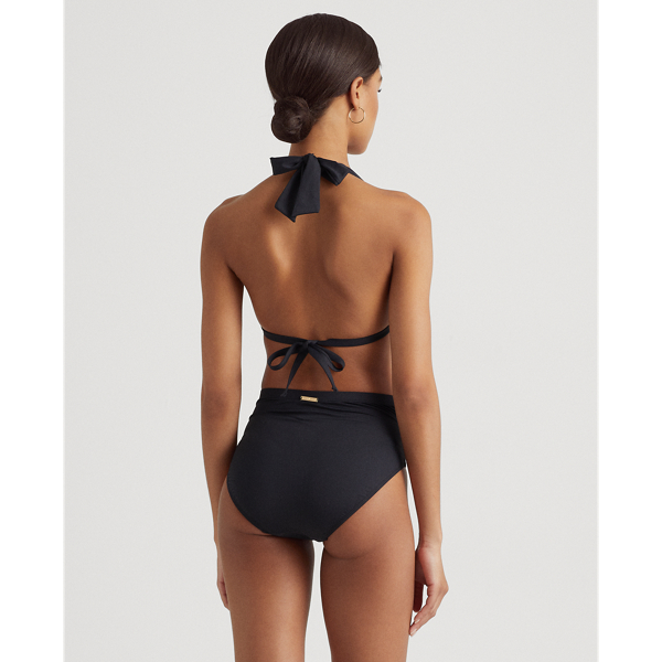 Neckholder-Bikinitop Lauren in Schwarz 4