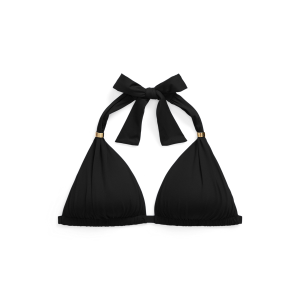 Neckholder-Bikinitop Lauren in Schwarz 2