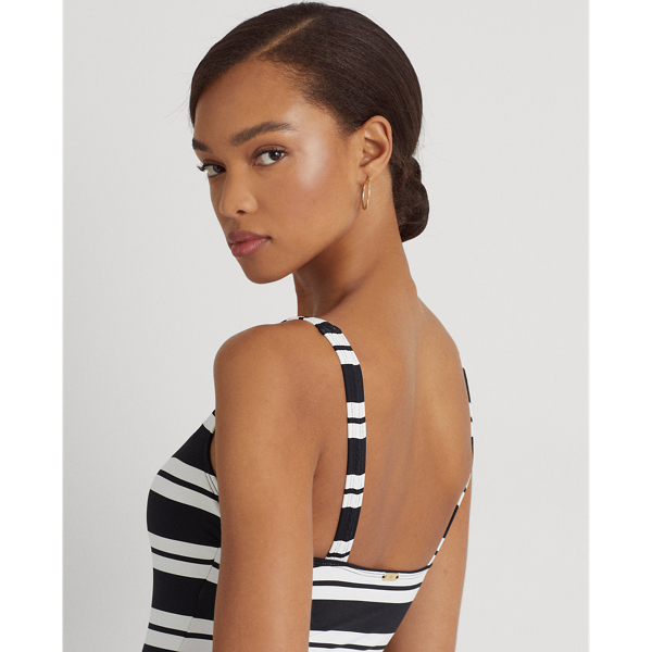Gestreifter Badeanzug Lauren in Schwarz/Wei&szlig; 4