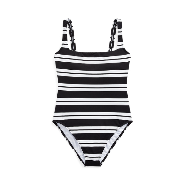 Gestreifter Badeanzug Lauren in Schwarz/Wei&szlig; 2