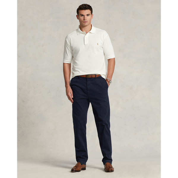 Deckwash White The Iconic Mesh Polo Shirt Polo Ralph Lauren 4