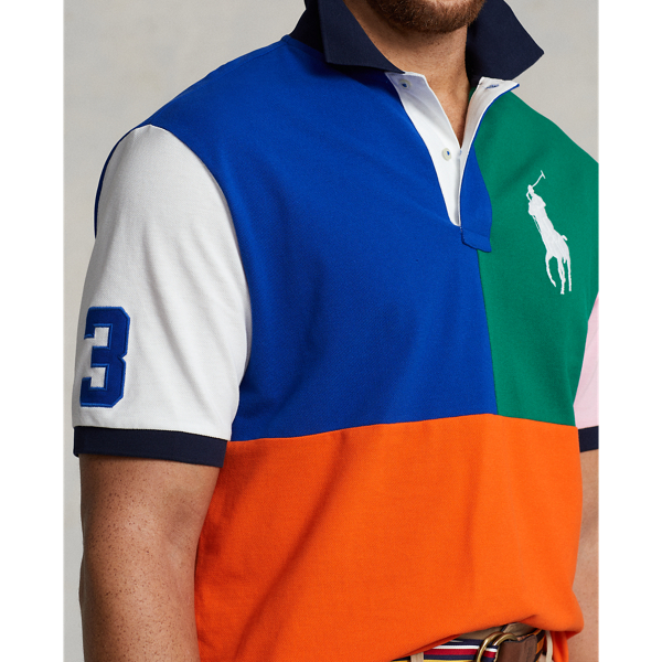 Polo Ralph Lauren All Over hot Patch Color Block Polo