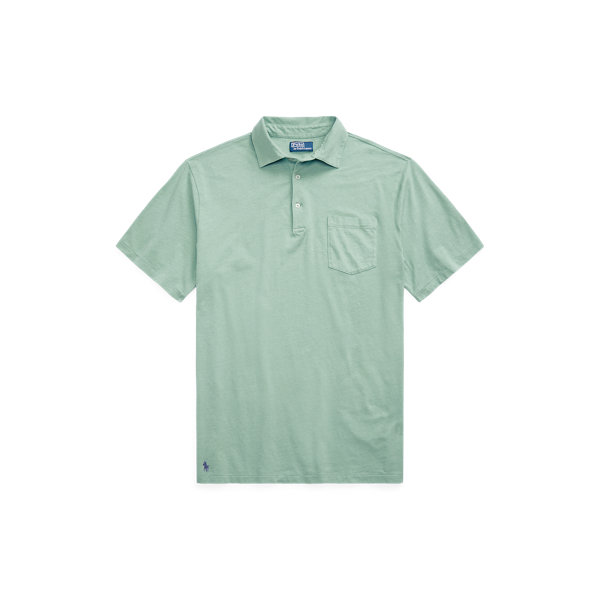 Cotton-Linen Polo Shirt Big & Tall 1