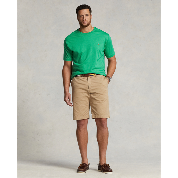 Optic Green Soft Cotton Crewneck T-Shirt Big & Tall 4