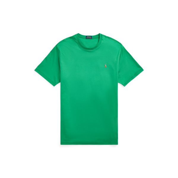 Optic Green Soft Cotton Crewneck T-Shirt Big & Tall 2