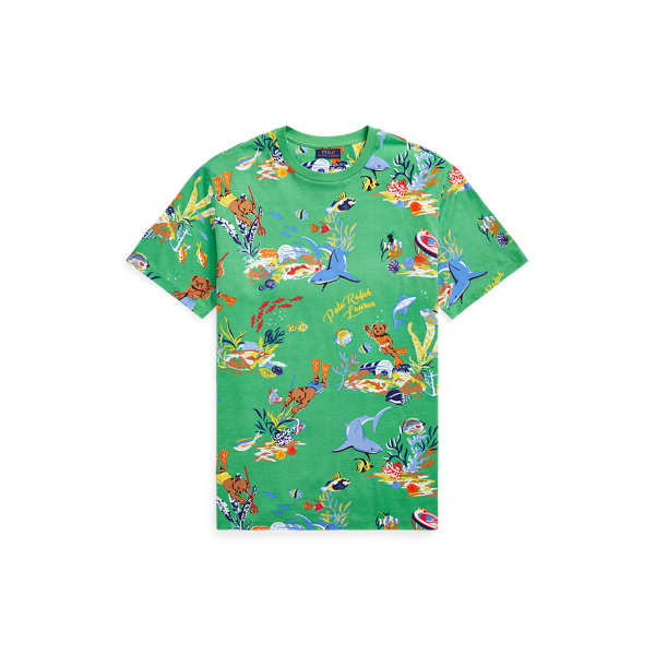 Jersey-T-Shirt mit Polo Bear Big & Tall in 1