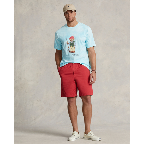 Island Aqua Bear Polo Bear Tie-Dye Jersey T-Shirt Big & Tall 4