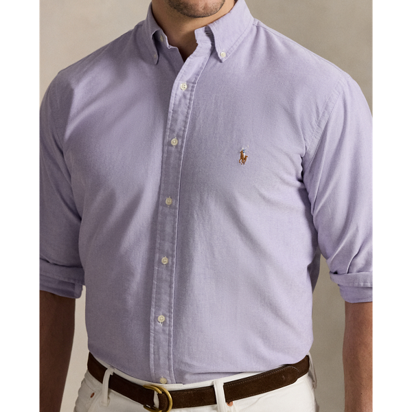 Men's Purple Big & Tall Button Down Shirts | Ralph Lauren