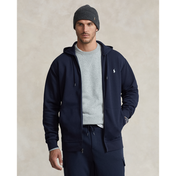 Double-Knit Full-Zip Hoodie