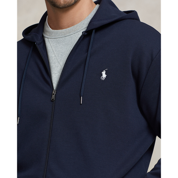 Men's Double-Knit Full-Zip Hoodie | Ralph Lauren