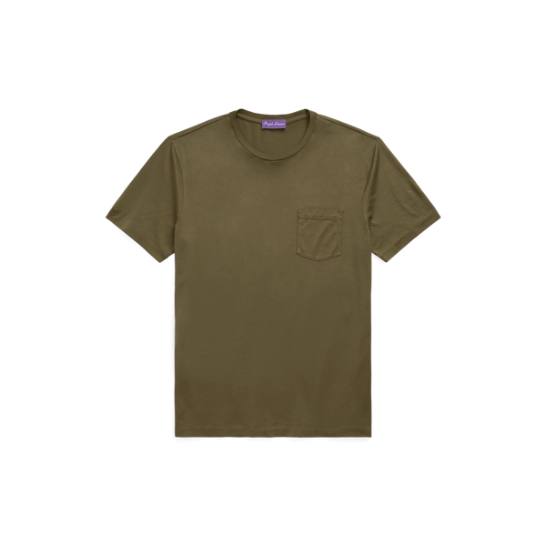 Washed Jersey Pocket T-Shirt Purple Label 1