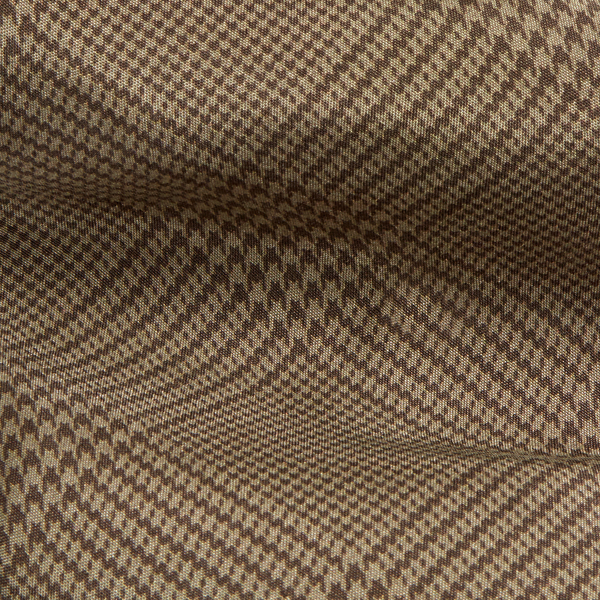 Zijden foulard das met Glen-ruitmotief Purple Label in Olive 3