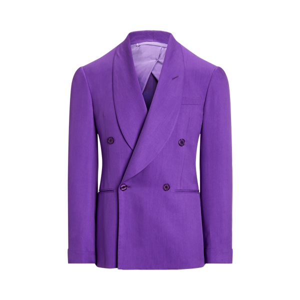 Kent Handmade Silk Gabardine Jacket Purple Label 1