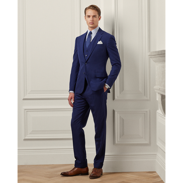 Brazil Blue Anzug Kent aus Wolle Purple Label 1