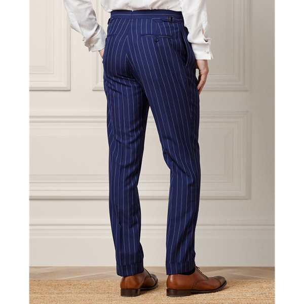 Gregory Hand-Tailored Striped Trouser