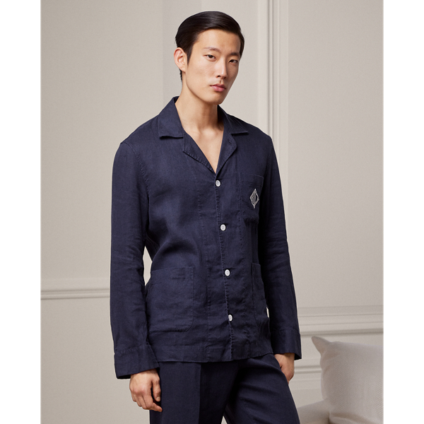 Monogram Linen Pajama Set | Ralph Lauren