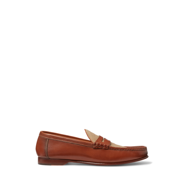 Mocassins penny loafer Chalmers en toile Purple Label en 1
