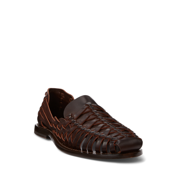 Handwoven Leather Sandal Ralph Lauren