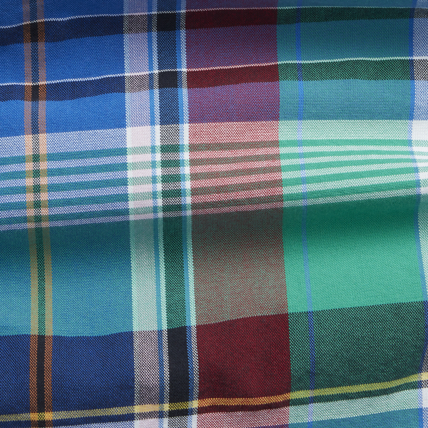 Chemise Oxford &eacute;cossaise classique Polo Ralph Lauren en Royal/Vert multi 6