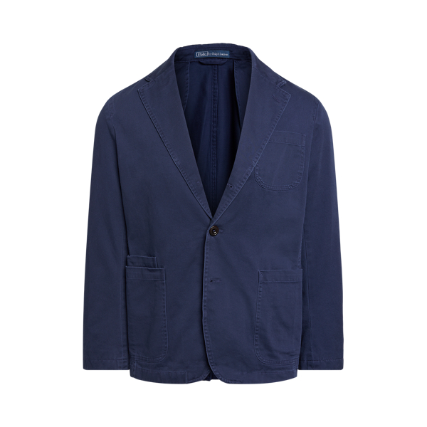 Casaco casual de sarja lavado Polo Ralph Lauren em 1