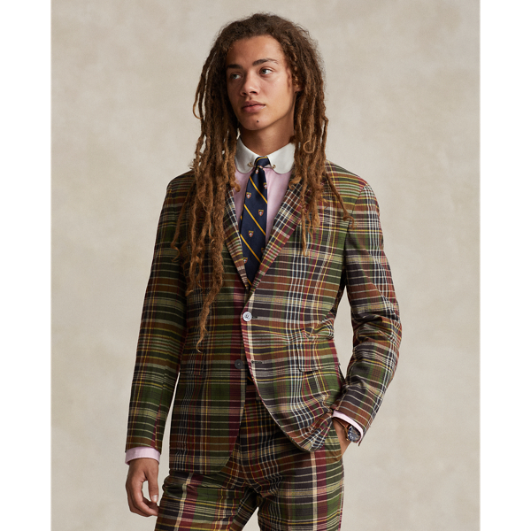 Veste de costume Polo Soft indigo Polo Ralph Lauren en Olive multi 8