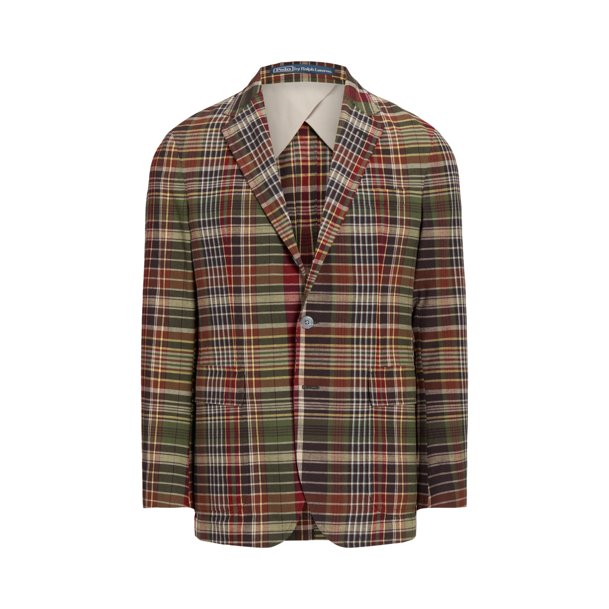 Ralph lauren madras blazer online