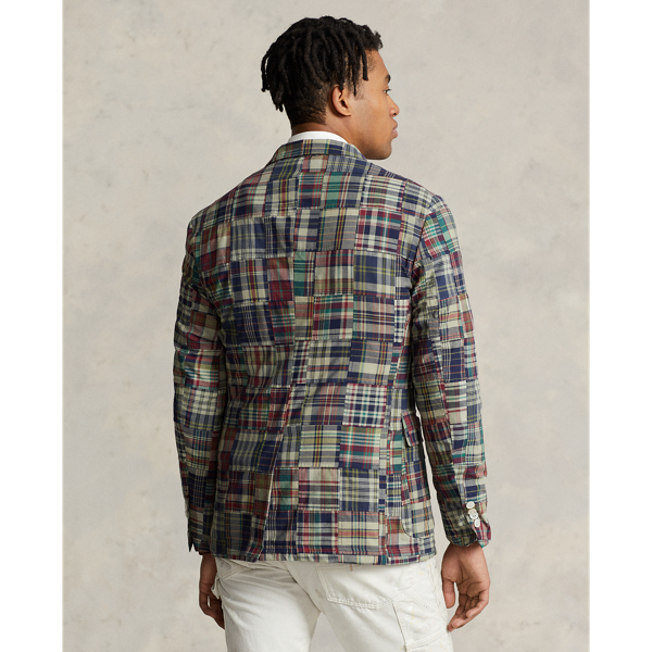 Polo Soft Patchwork Madras Sport Coat for Men Ralph Lauren UAE