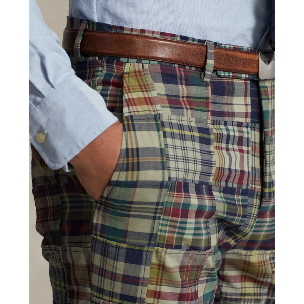 パンツ POLO RALPH LAUREN patchwork shorts w44 Polo Ralph Lauren Patchwork Shorts (36