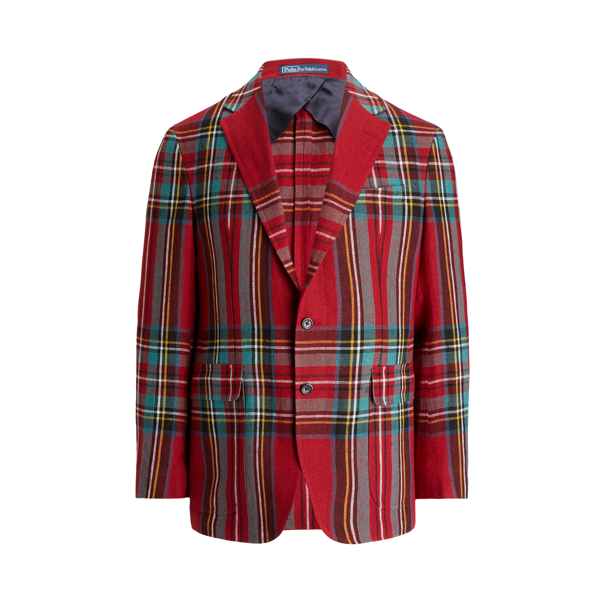 ジャケット POLO RALPH LAUREN Plaid Wool Twill Hacking Blazer Polo Ralph Lauren PLAID WOOL TWILL HACKING BLAZER - Blazer