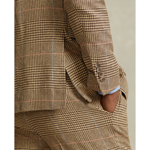 Die Jacke RL67 aus Glencheck-Seide Polo Ralph Lauren in Braun 7