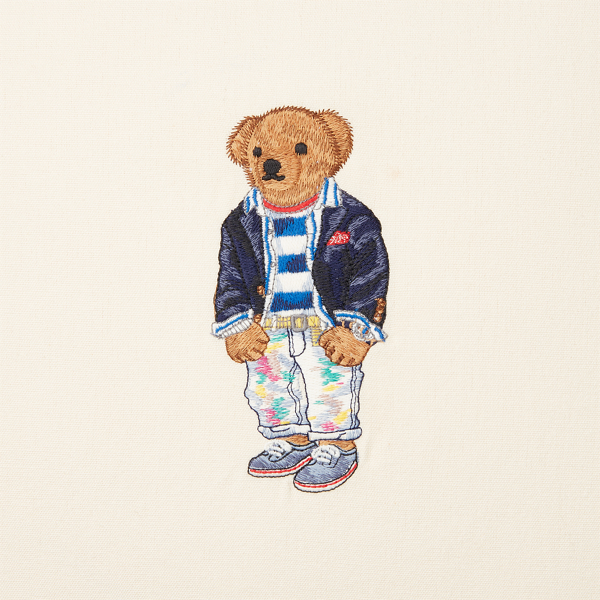 White Multi Color Shop Polo Bear Throw Pillow Polo Ralph Lauren Home 3