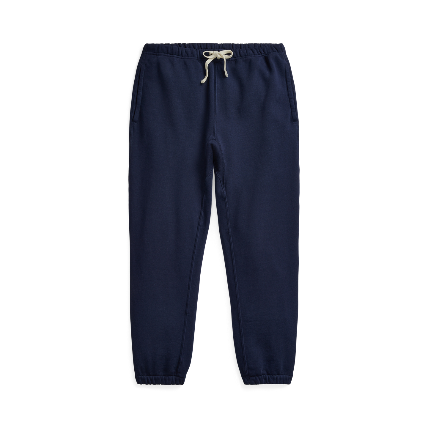 Мужские брюки Ralph Lauren Fleece Sweatpant, цвет: Тёмно-синий — фото 8