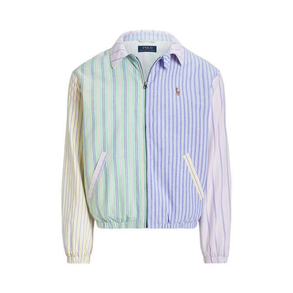 Bayport Striped Oxford Fun Jacket Polo Ralph Lauren 1