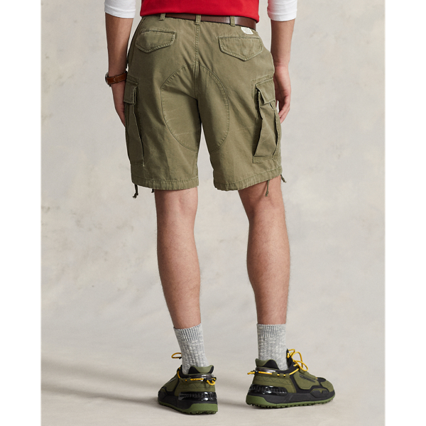 9-Inch Classic Fit Canvas Cargo Short