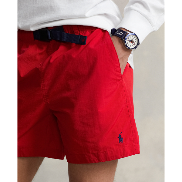 RL 2000 Red 6-Inch Classic Fit Water-Resistant Short Polo Ralph Lauren 6