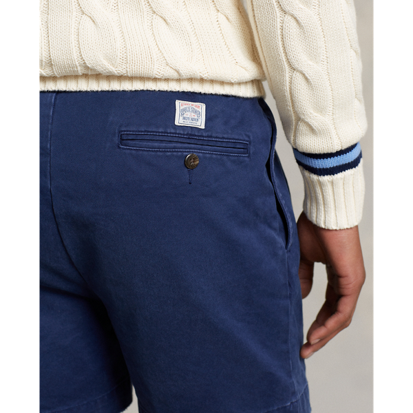 Newport Navy Cormac 5-Inch Relaxed Fit Pleated Short Polo Ralph Lauren 6